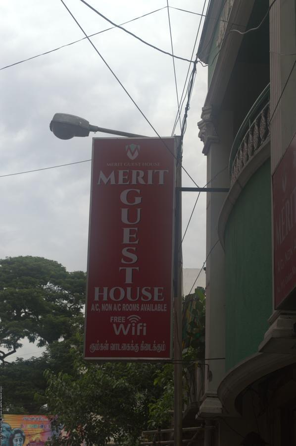 Merit Guest House Chennai Exterior foto